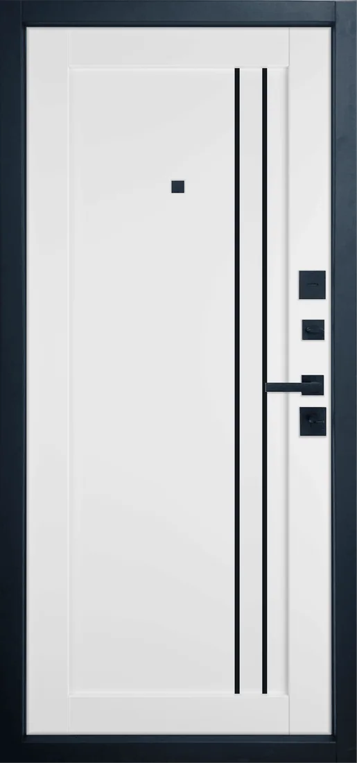 Входная дверь VFD E33 Ice, Black Gloss