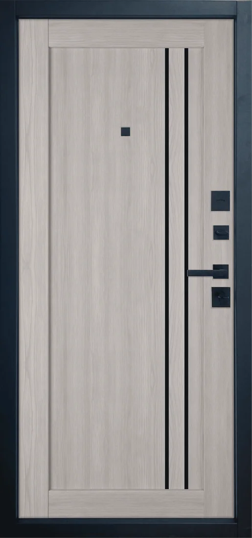 Входная дверь VFD Atum Pro 33 Stone Oak, Black Gloss